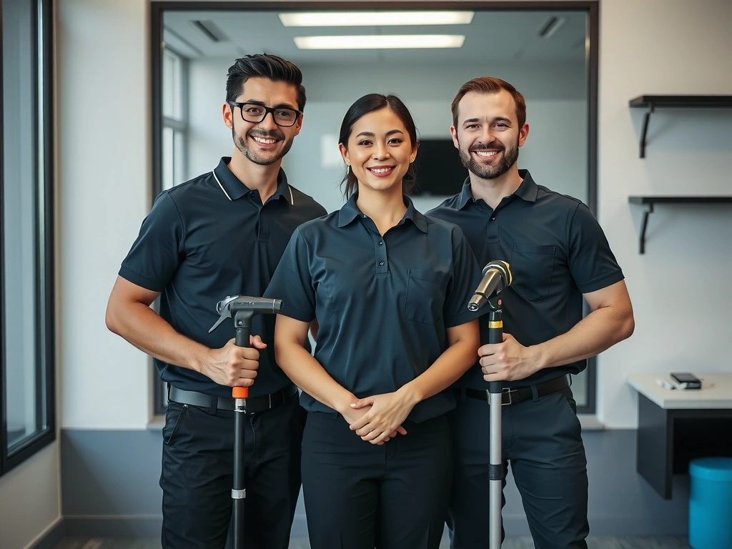 Cleanwork Solutions Ltd professional cleaning team